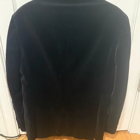 Kenneth Cole New York Men’s Elegant Black Velvet Blazer